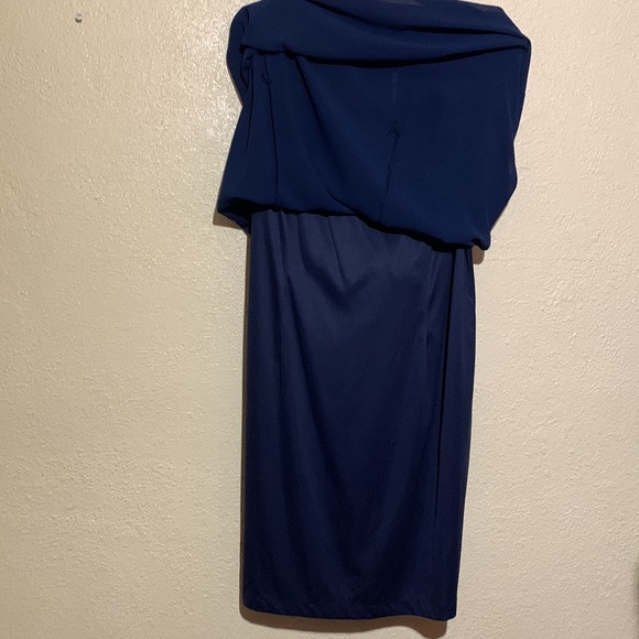Sharede Dress Sleeveless Dark Navy Blue Size 3X🌀 - Picture 6 of 11